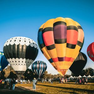 événement en montgolfière par une agence événementielle